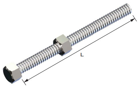 Long Adjustable Coil Bolts (Deck Bolts)