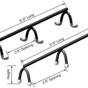 Beam Bolster, Plastic Dipped