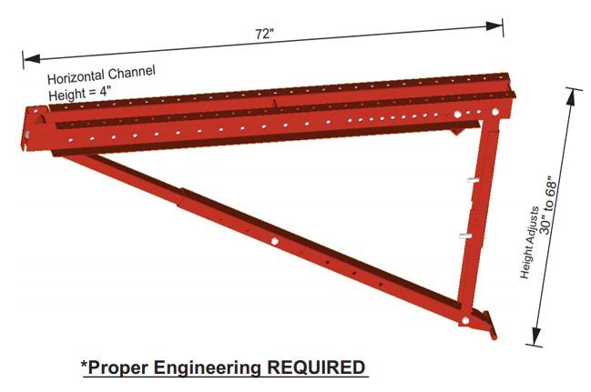 Bridge Overhang Bracket 72