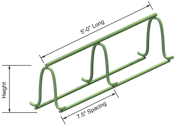 Continuous High Chair Upper-Epoxy