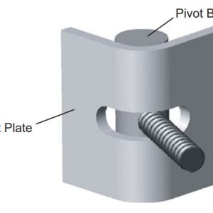 Euro Thread Weld Angle Bracket
