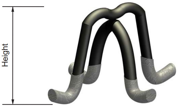 Individual Bar Chairs Dipped