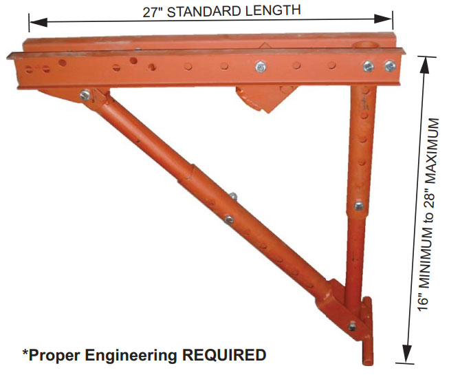Junior Overhang Bracket