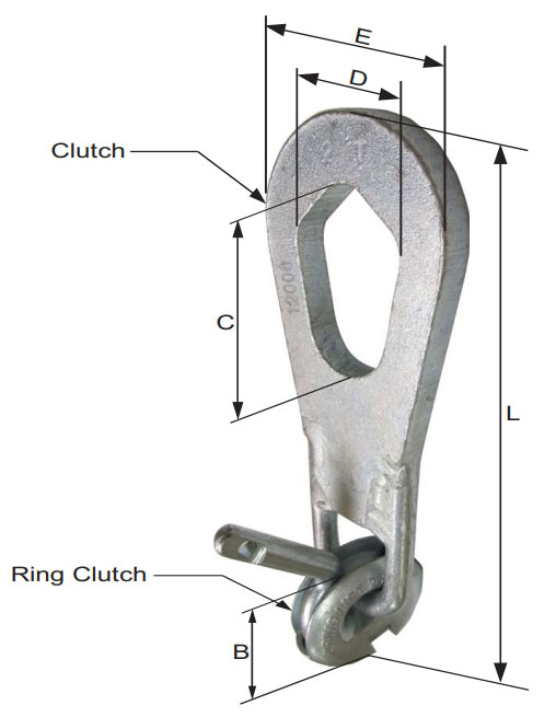 Erection Anchor Ring Clutch