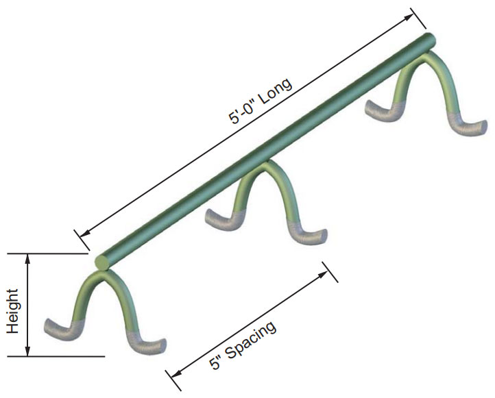 Slab Bolster Epoxy & Dipped