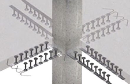 Stud Rail Shear Reinforcement