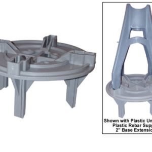 Unichair ® Rebar Support 2" Base Extension - Pat Pend
